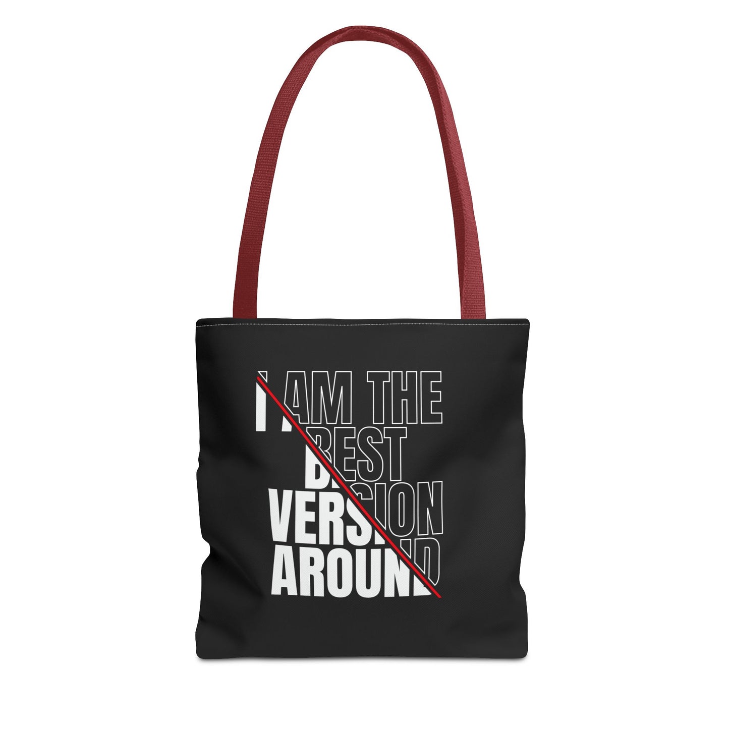 I am the best Version Tote Bag - "Want Result? Take Control" Inspirational Bag for Gym, Work, or Daily Use