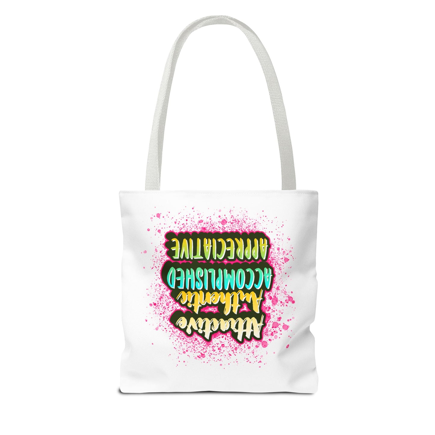Authentic Tote Bag - "Want Result? Take Control" Inspirational Bag for Gym, Work, or Daily Use