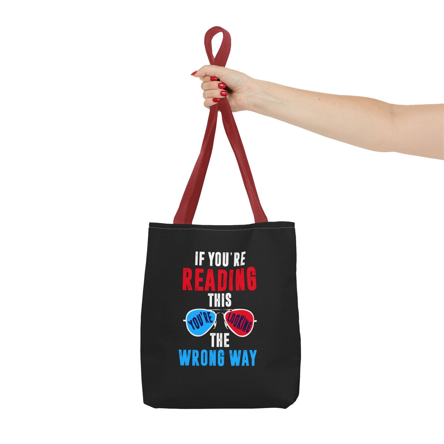 If You're Reading Tote Bag - "Want Result? Take Control" Inspirational Bag for Gym, Work, or Daily Use