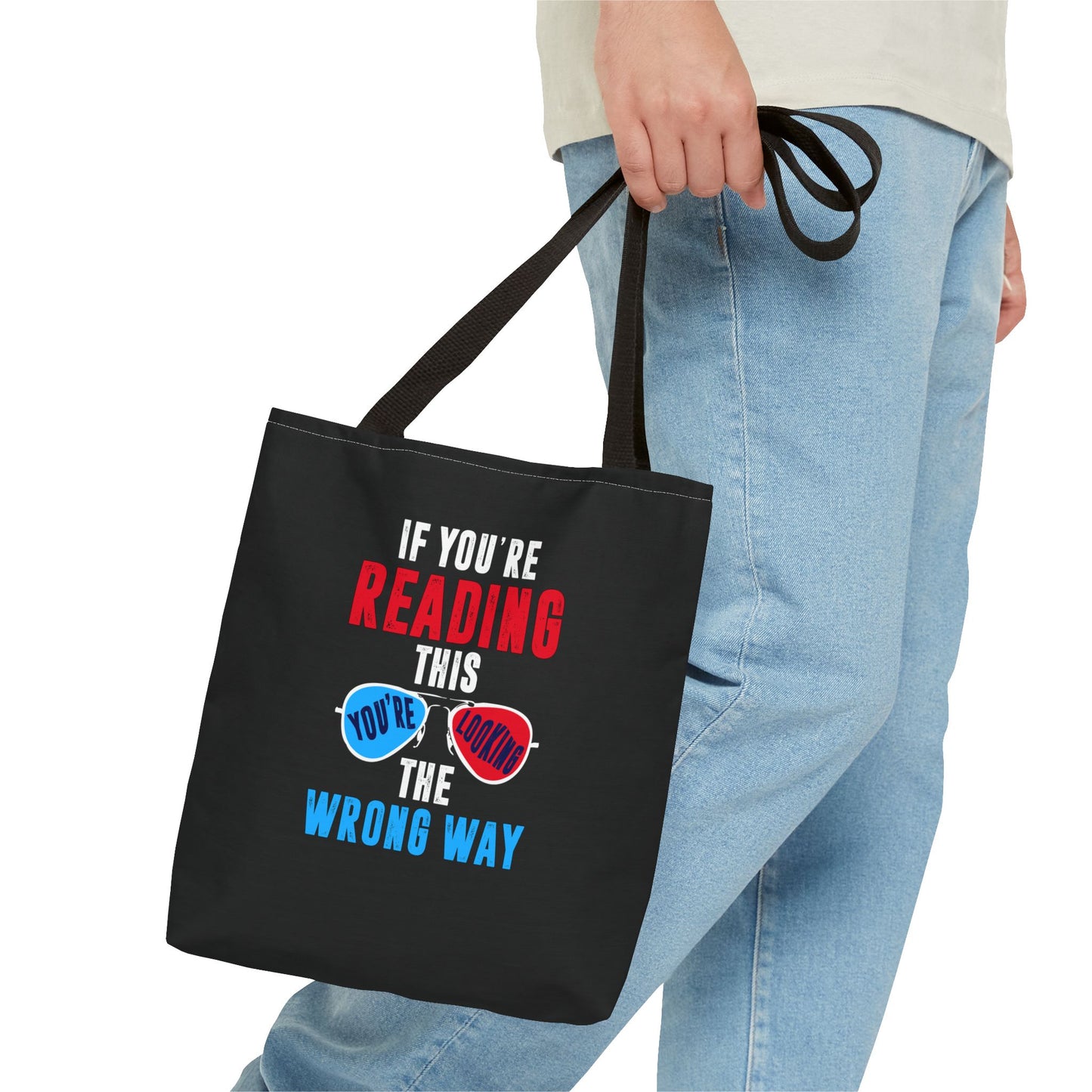 If You're Reading Tote Bag - "Want Result? Take Control" Inspirational Bag for Gym, Work, or Daily Use