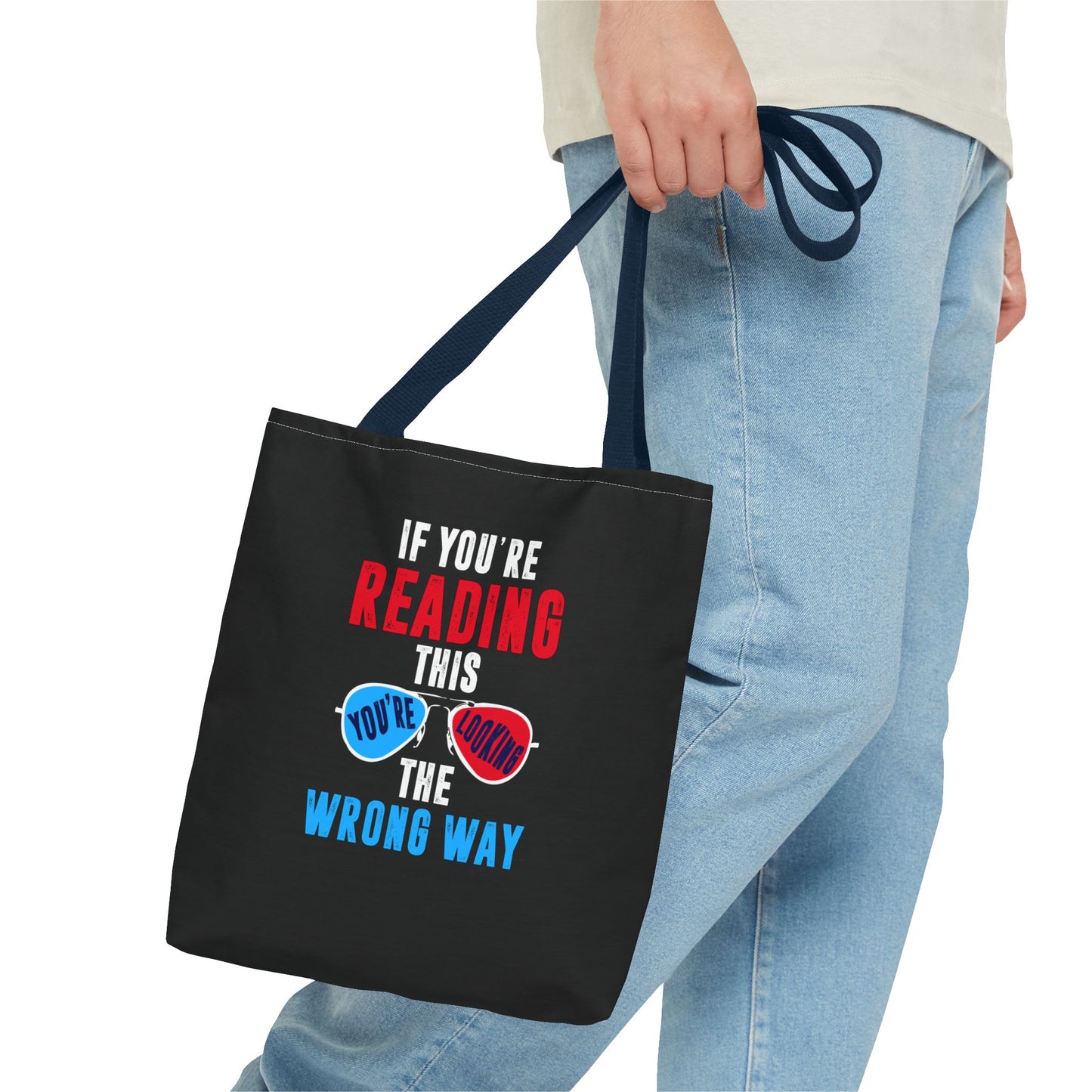 If You're Reading Tote Bag - "Want Result? Take Control" Inspirational Bag for Gym, Work, or Daily Use