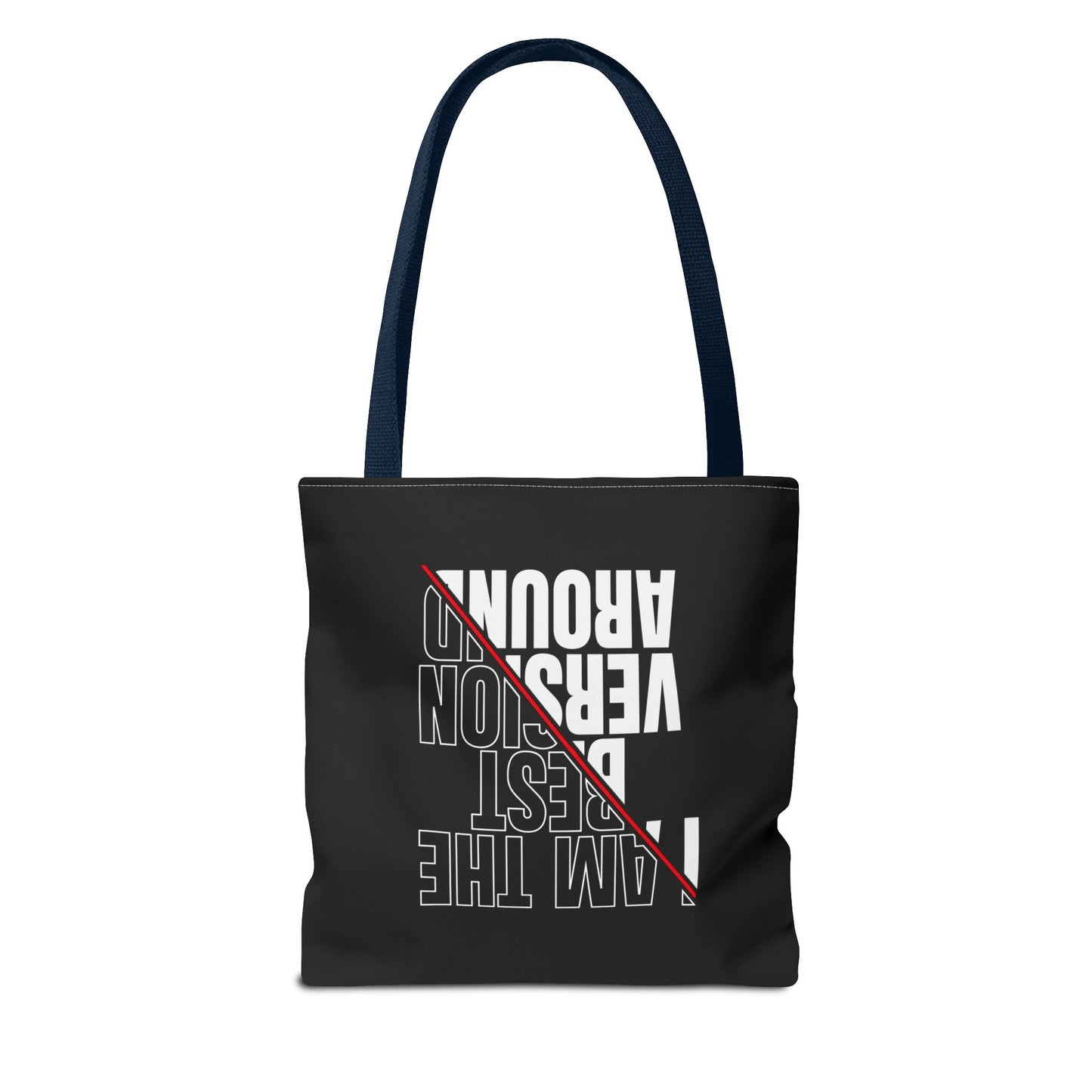 I am the best Version Tote Bag - "Want Result? Take Control" Inspirational Bag for Gym, Work, or Daily Use