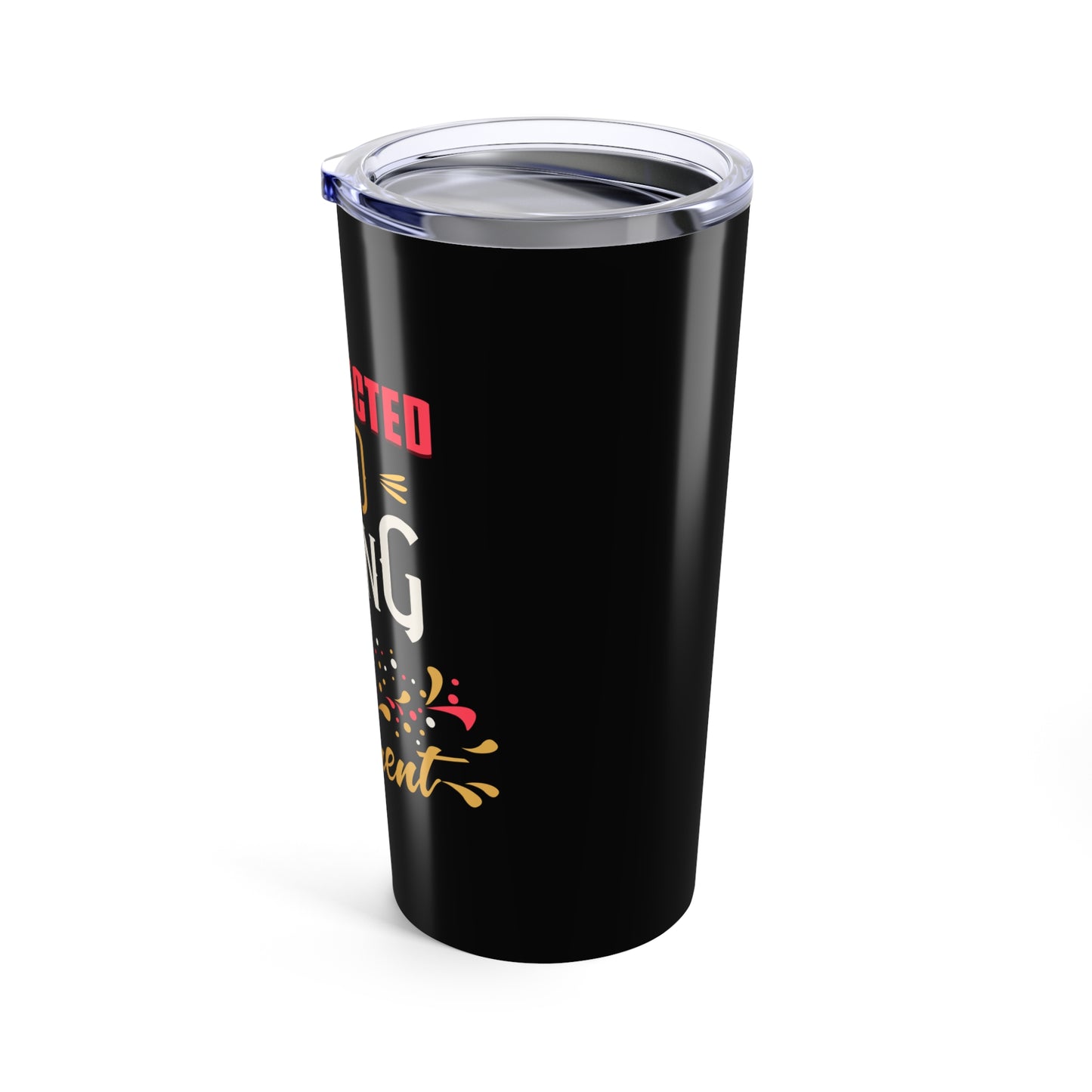 Disconnect & Having 20oz Tumbler - "Want Result? Take Control" - Inspiring Travel Mug for Personal Growth & Achievement