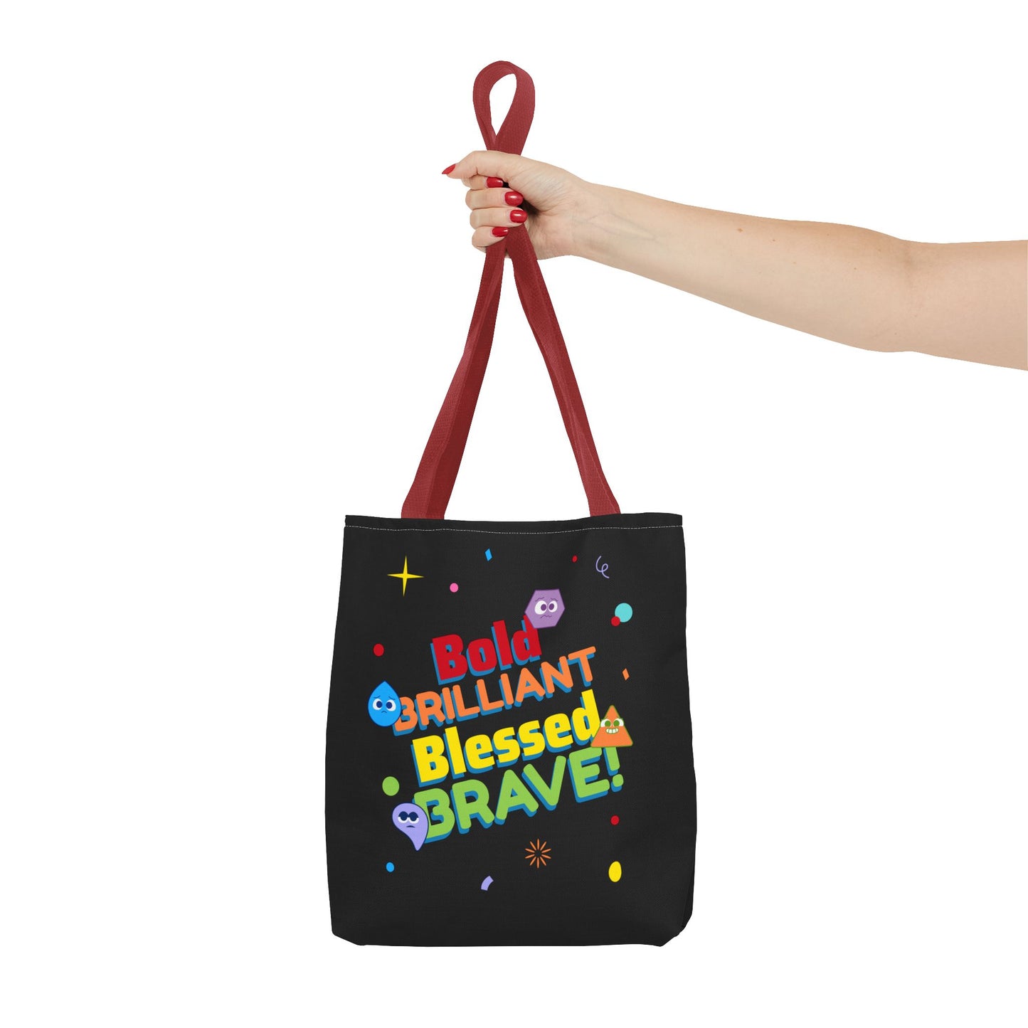 BOLD Tote Bag - "Want Result? Take Control" Inspirational Bag for Gym, Work, or Daily Use