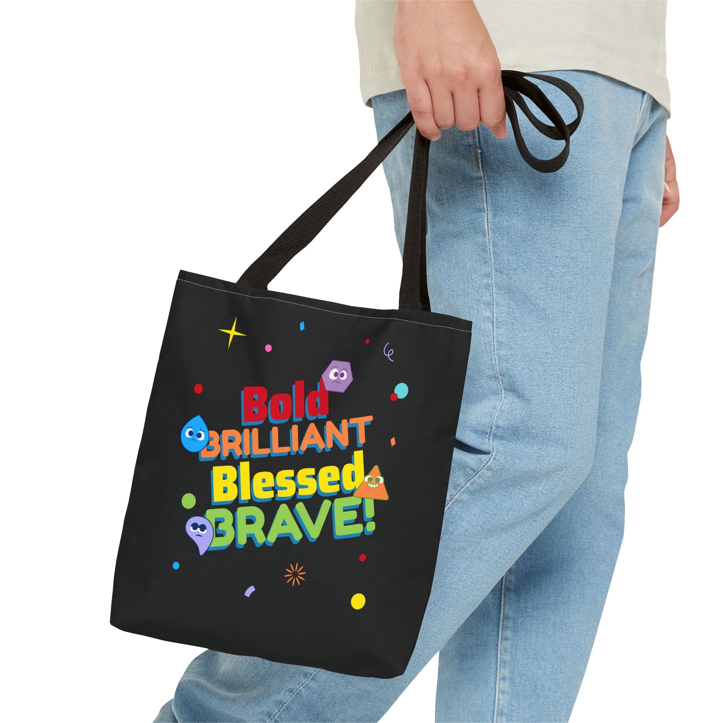 BOLD Tote Bag - "Want Result? Take Control" Inspirational Bag for Gym, Work, or Daily Use