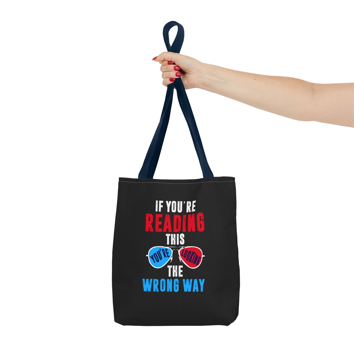 If You're Reading Tote Bag - "Want Result? Take Control" Inspirational Bag for Gym, Work, or Daily Use