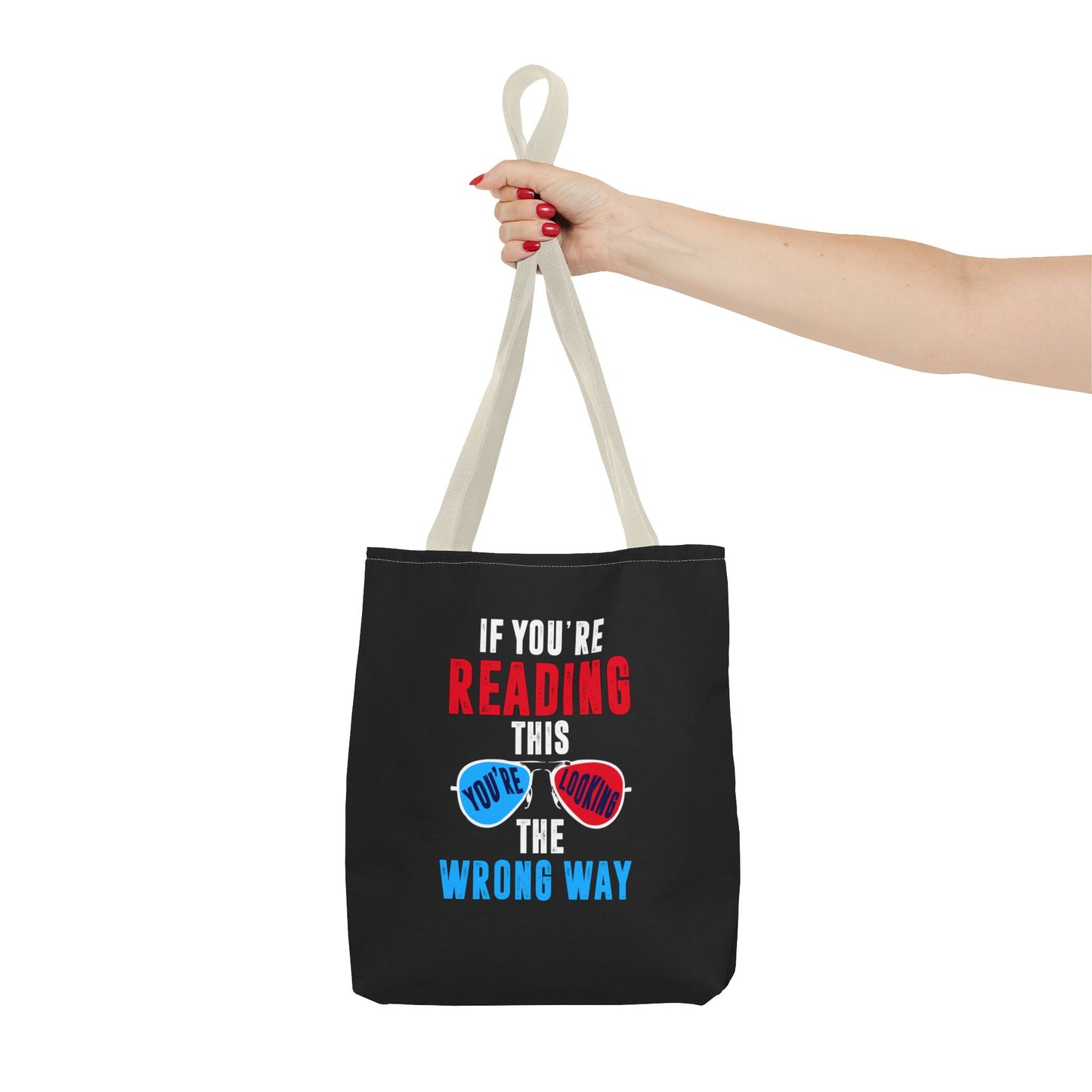If You're Reading Tote Bag - "Want Result? Take Control" Inspirational Bag for Gym, Work, or Daily Use