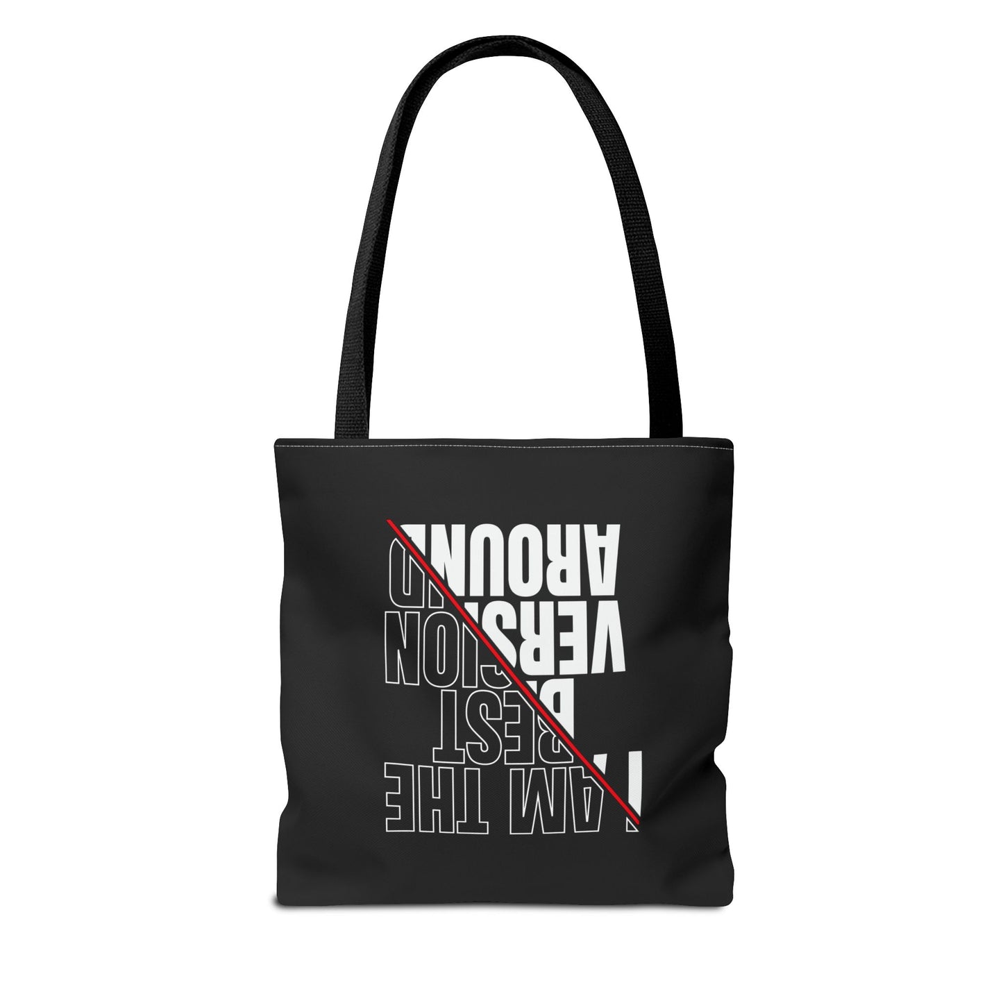 I am the best Version Tote Bag - "Want Result? Take Control" Inspirational Bag for Gym, Work, or Daily Use