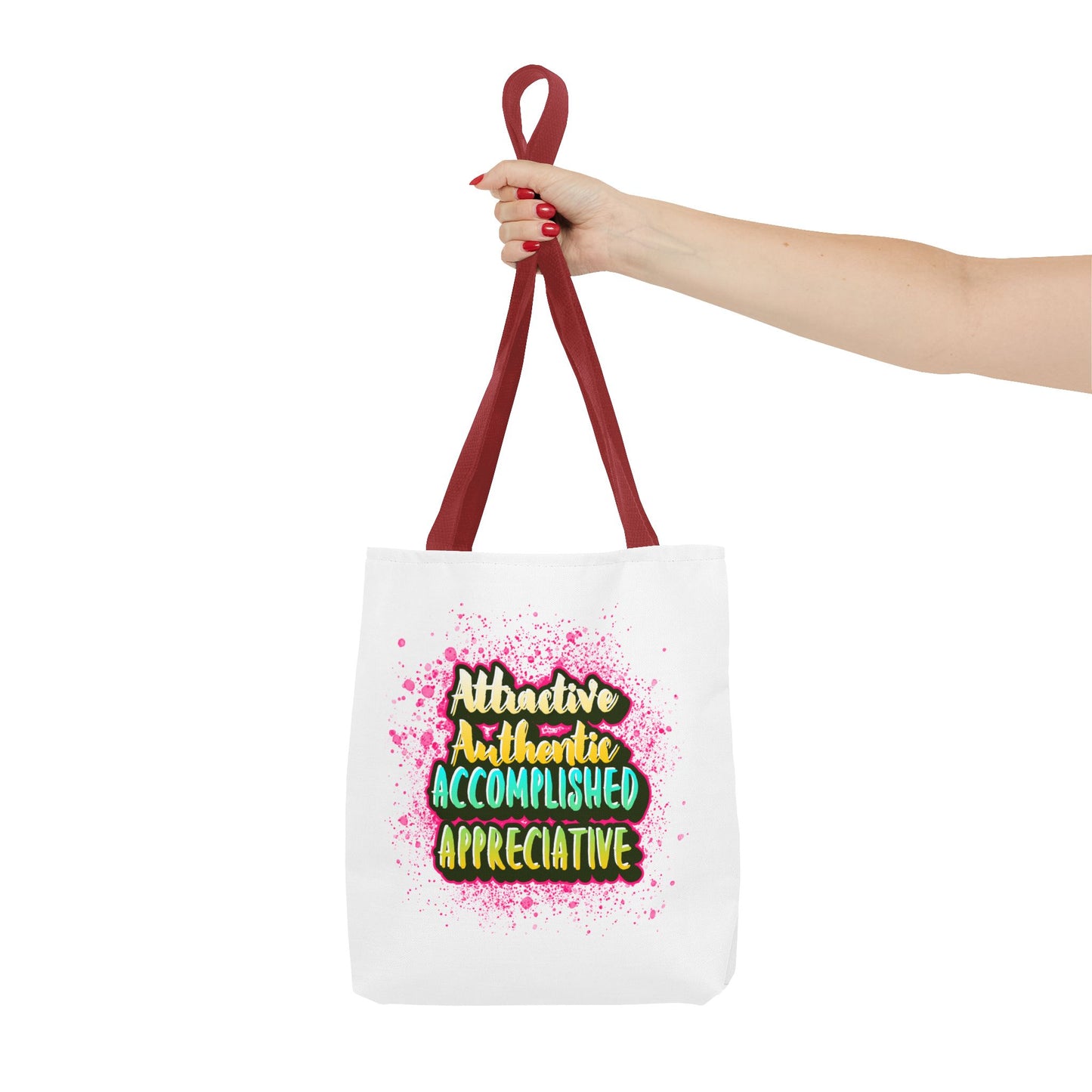 Authentic Tote Bag - "Want Result? Take Control" Inspirational Bag for Gym, Work, or Daily Use