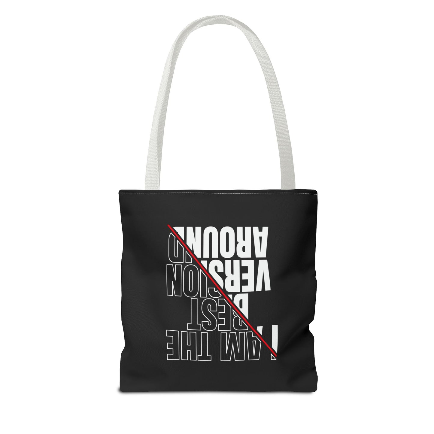 I am the best Version Tote Bag - "Want Result? Take Control" Inspirational Bag for Gym, Work, or Daily Use