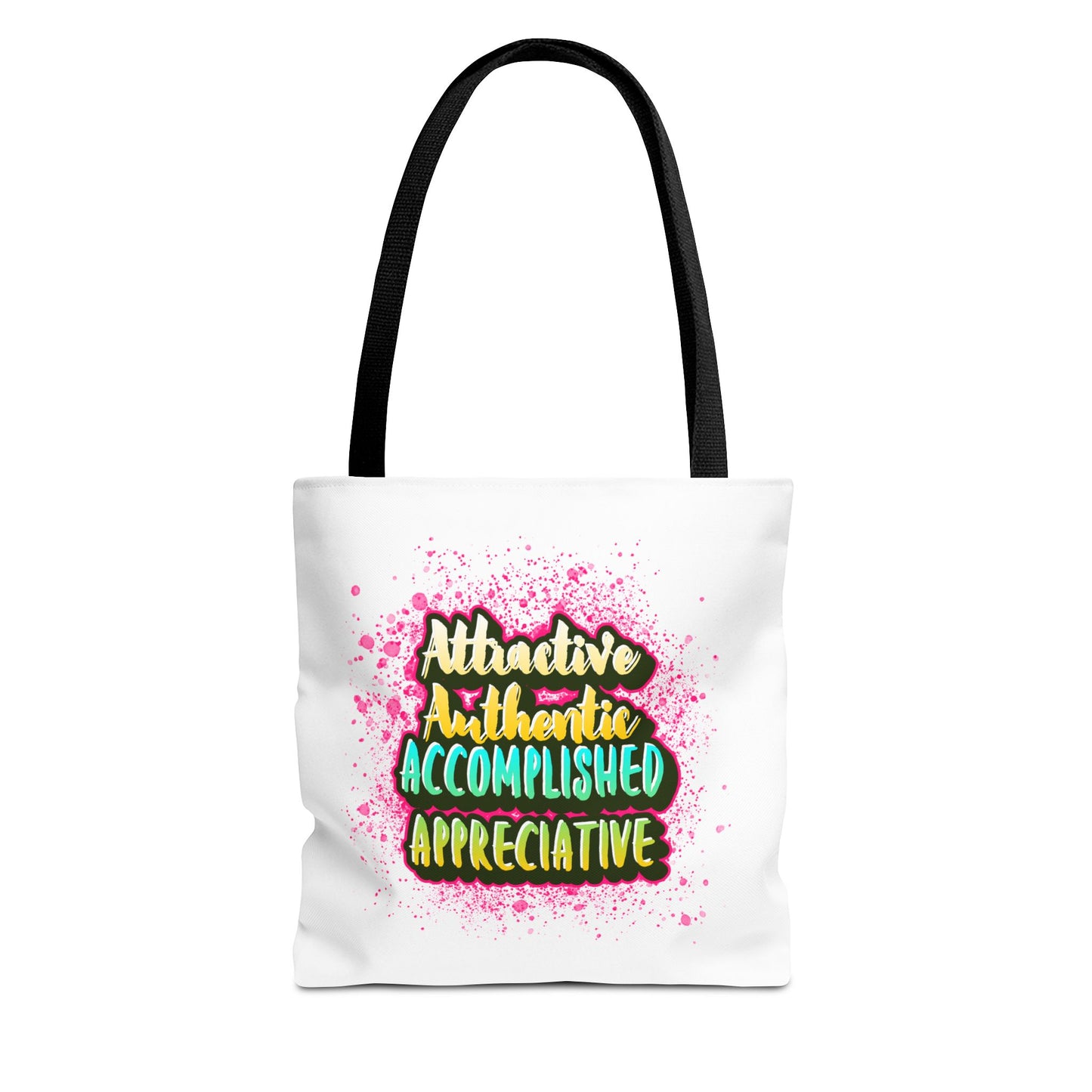 Authentic Tote Bag - "Want Result? Take Control" Inspirational Bag for Gym, Work, or Daily Use
