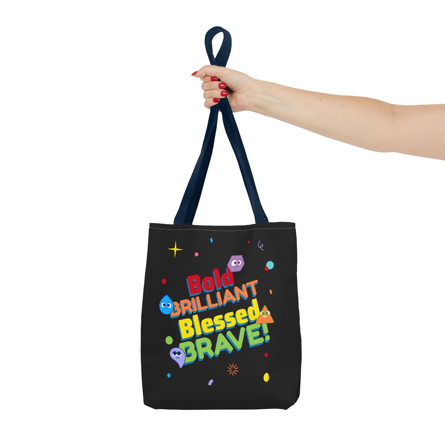 BOLD Tote Bag - "Want Result? Take Control" Inspirational Bag for Gym, Work, or Daily Use