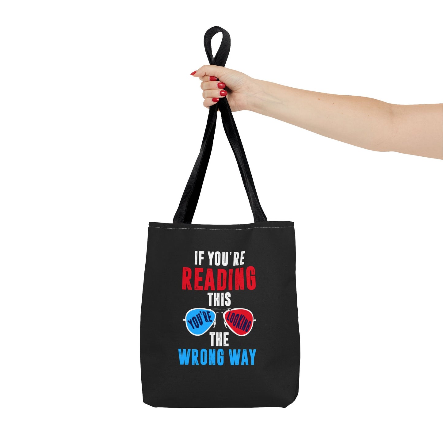 If You're Reading Tote Bag - "Want Result? Take Control" Inspirational Bag for Gym, Work, or Daily Use